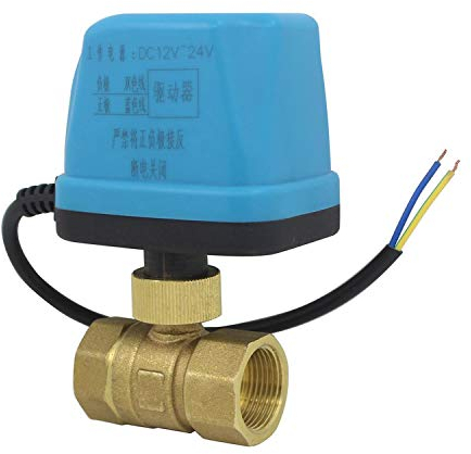 DC12v ~ 24v NC - 2 wege motorkugelhahn stromlos geschlossen zwei wege motorventil 1 Stück - 1/2 3/4 1 1-1/4 1-1/2 2 zoll (DN40-1-1/2 zoll)
