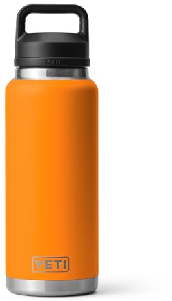 YETI Rambler 36 oz Bottle, Vacuum Insulated, Stainless Steel with Chug Cap, King Crab