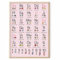 MeinBaby123® XL ABC Lernposter Grundschrift für Kinder (GS) | Buchstaben und Laute von A bis Z | geeignet für Kindergarten, Vorschule, Grundschule | DIN A2 inkl. Übungsblatt (schwarz/rosa A2)