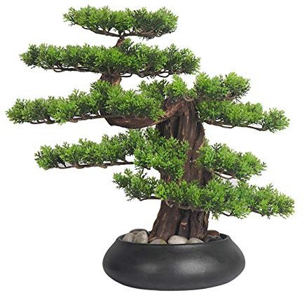 Plante Artificielle Bonsaï artificiel intérieure extérieure artificielle d'intérieur décoration de plante zen style bonsaï for la maison, bureau et jardin décor Plantes Artificielles D'intérieur