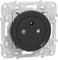 Schneider Electric - Odace - Prise affleurante + usb C10,5W - anthracite - S540089