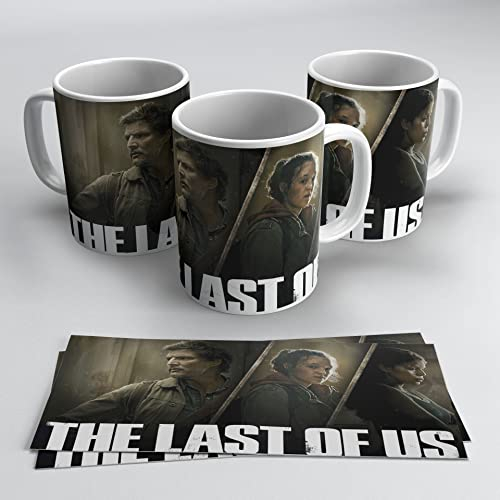 newseny Taza de The Last Of Us serie merchandising (Cerámica 320ml) (tituloblanco)