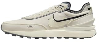 NIKE Sportswear - Turnschuhe Waffle ONE aus Leder, porzellanweiße-schwarz (8)