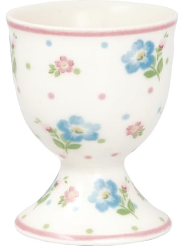 GreenGate Rosalia Eierbecher Weiß 6,5 cm