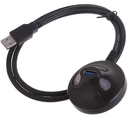 Asukohu 1m USB Extension Cable USB 3.0 Extension Cord Male To Female Extension Stand Base Docking Cable 5Gbps Data Transfer Usb 3.0 Extension Cable With Pedestal