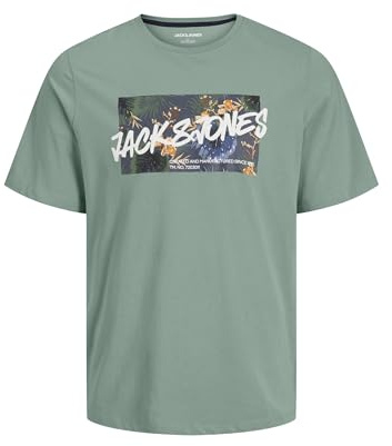 JACK & JONES Jjhawaii Shape Tee Ss Crew Neck