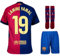 IHIMI Yamal #19 Trikot Kinder Set mit Socken – Barca Heimstil 2024/25 – Trikot, Shorts & Stutzen – kompatibel mit Yamal-Fans – Größen 176