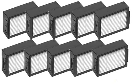 JKFMCD Accessori for aspirapolvere Filtro HEPA, Compatibile con IRobot Roomba I1(10PCS Filter)
