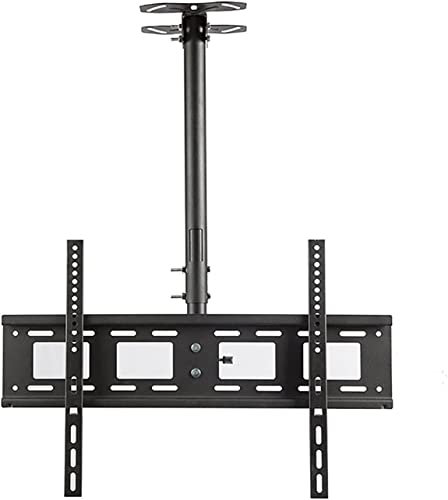 Soporte de techo ajustable para TV de pantalla plana de 32 a 70 pulgadas, soporte de pared giratorio inclinable