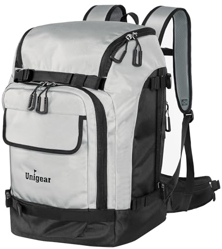 Unigear Skischuhtasche mit Helmfach, Skischuhrucksack 50L/70L für Ski