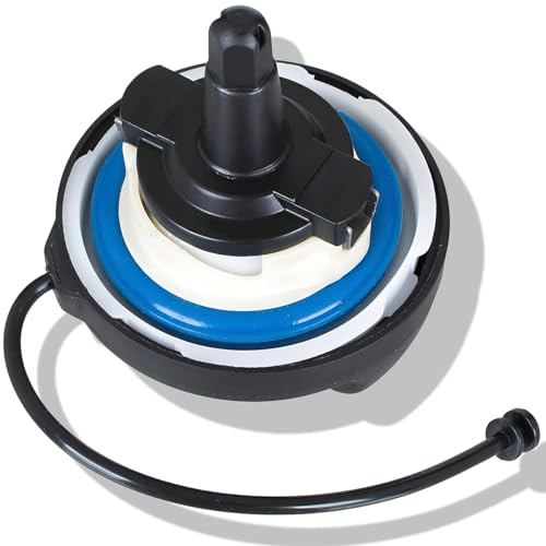 ZAMDOE 16117222391 Tankdeckel für BMW 1er E81 E82 E87 E88 3er E90 E91 E92 E93 5er E60 E61 X5 E70 X3 E83 für MINI Passend für Cooper Clubman Countryman Paceman 16116756772