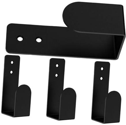 OATIPHO Acrylic Keyboard Wall Mount Holder Black Wall Shelf Keyboard Support Bracket Designed to Maximise Desk Space for Gaming