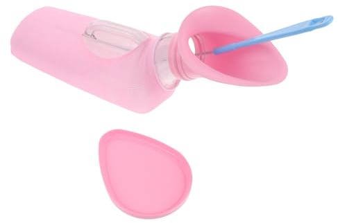 ELAYARD Tragbares Urinal für Männer und Frauen Notfall Urinflasche aus Robustem Kunststoff Leicht zu Reinigen für Reisen Camping und Pflegebedarf