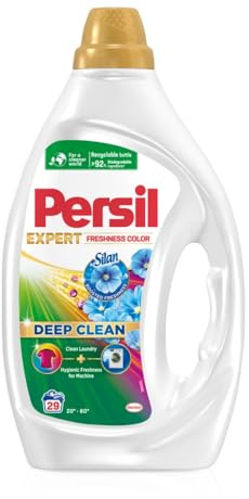 4er Pack - PERSIL Expert Flüssigwaschmittel - Deep Clean - Freshness Color by Silan - 1305ml / 29 Waschladungen