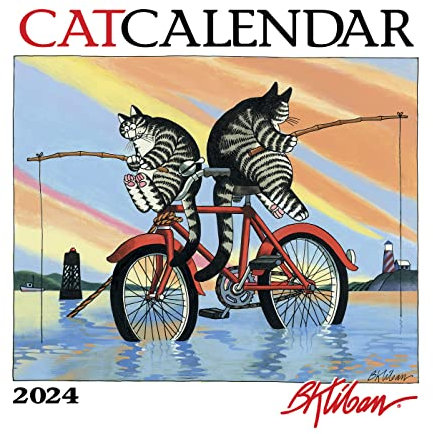 B. Kliban: CatCalendar 2024 Wall Calendar