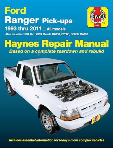 Haynes Ford Ranger Pick-Ups (93-11) Repair Manual (USA) (Paperback)