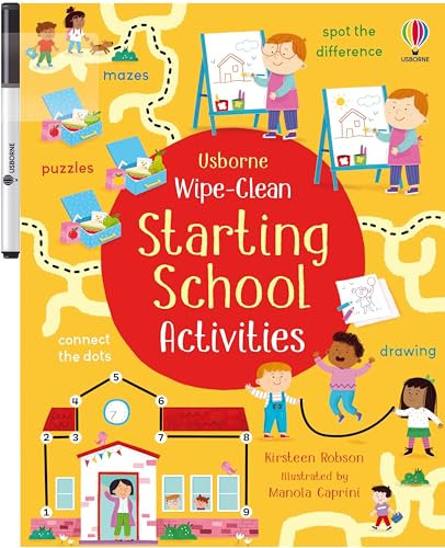 Wipe-Clean Starting School Activities (Wipe-clean Activities)