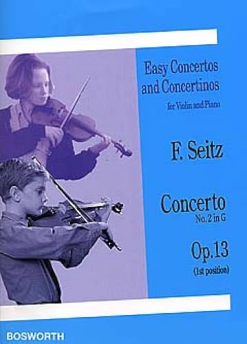 Violin Concerto No. 2 in G Op.13.: Violin & Piano Reduction
