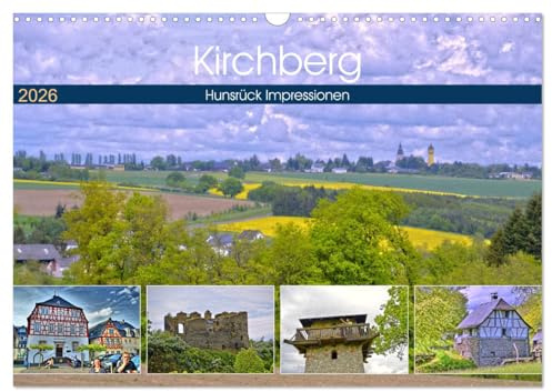 Kirchberg Hunsrück Impressionen (Wandkalender 2026 DIN A3 quer), CALVENDO Monatskalender: Eine Reise durch die Verbandsgemeinde Kirchberg im Hunsrück (CALVENDO Orte)