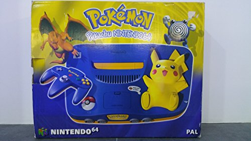 Nintendo 64 - Gerät Pikachu incl. Super Mario