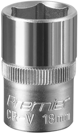 Sealey S1218 Walldrive Socket 18Mm 1/2Sq Drive