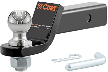 CURT Manufacturing 45036 Class III 2 Loaded Ball Mount with 2 Ball