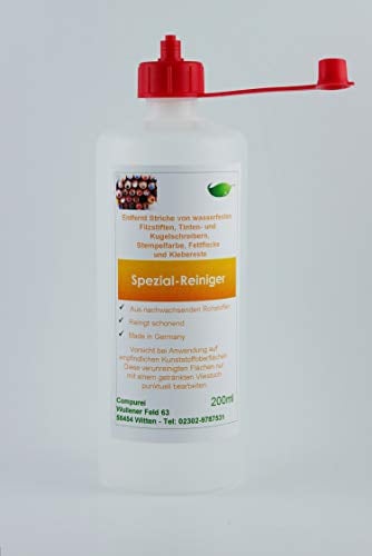 Spezialreiniger 200ml - Fleckenentferner - Ölflecken - Fettflecken - Kuli - uvm.