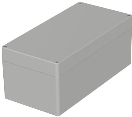 Bopla Euromas; Gehäuse; ABS; Grau Geflanscht IP66 Breite 120 mm Höhe 100.5 mm Länge 240.5 mm