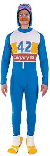 ORION COSTUMES Erwachsene Herren 80er Jahre Olympischer Skifahrer Karneval FilmKostüm