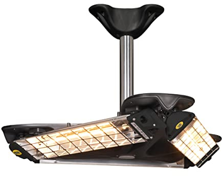 MO-EL 3600 Fiore Triangolo Radiateur halogène Infrarouge IP65