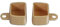 Liedeco U-Schienenendkappe Endstück U-Storelauf Schiene | beige | 2 Stück