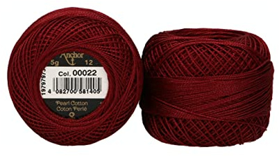 Anchor Perlgarn 12, 4596012-00022, Farbe:22, Stickgarne