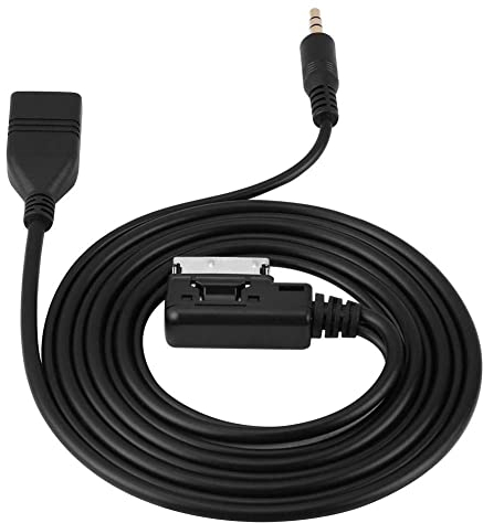 Qiilu Car Audio AUX USB Adapter Cable for Mercedes Benz C63 E200l CLS E S ML Class