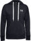 Under Armour Rival Fleece Fz Hoodie Warm-up Top, Women Black, Black / White / White (001), XS