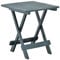 vidaXL Tavolo da Giardino Pieghevole Verde 45x43x50 cm in Plastica