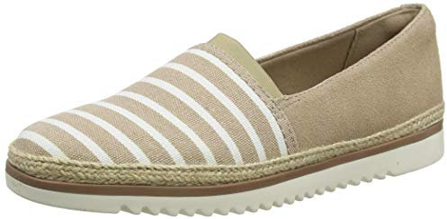 Clarks Serena Paige, Zapatillas Mujer, Arena Textile Suede Combi, 39 EU