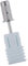 Peu de Mandrin de Bande de Ponçage En Acier de Bricolage pour Rotatoire de Stylo de Perceuse D'ongle, argent