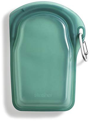 Stasher Go Bag - Bolsa de transporte, color cascada.