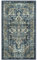 Maples Rugs AVA Traditioneller Wandteppich, Küchenteppich, rutschfest, persisches Blau, 40 x 70 cm