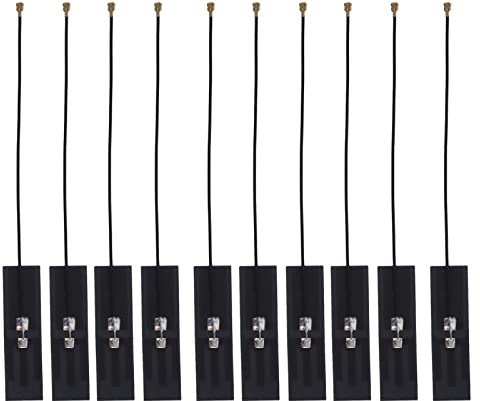 10pcs FPC Antenne Eingebaute Antenne 2 Frequenz Flexibel für WiFi Bluetooth Router NZ‑2.4G/5.8G‑FPC‑003, Elektronische Bauteile
