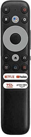 NTQinParts Replacement Voice TV Remote Control Controller for TCL 32S350G 32, 40S350G 40, 43S350G 43 S Class 1080P FHD HDR LED Smart TV