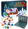 Yuragim Adventskalender 2024 für Kinder Kristalle, 24 Tage Weihnachten Adventskalender Countdown Überraschungen, Natürlichen Edelsteine der Weihnacht Geschenk für Mädchen Jungen Geologie-Enthusiasten