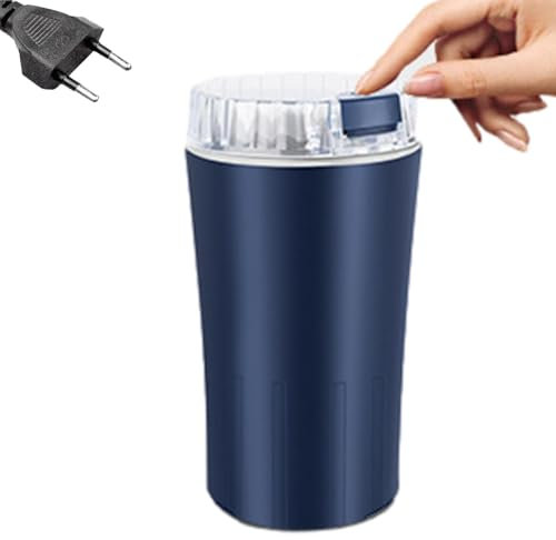 Molinillo de café expreso de 300 W, procesador de alimentos, molinos de granos - molinillo eléctrico, procesador de alimentos | Con tapa transparente, potente herramienta de molienda de un s