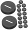MUSISALY Pcs Stainless Steel Coin Slot Bank Lid Mason Jar Lids for Money Box Wide Mouth Regular Mouth Jars Home Decorative