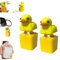 Quacking Duck Keychain,Duck Keyboard Keycaps That Quack,Duckys Quacking Fidget Toy,Ready to Use Anxiety Relief Sound Keychain,Stress Reliever Anxiety Relief Sensory Toy (2PCS)