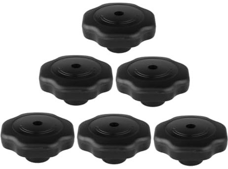 EXHUMKY 6pcs Pressure Cooker Lid Knobs Heat Resistant Replacement Knobs for Cookware Easy Kitchen Accessory Compatible Various Models and Versatile
