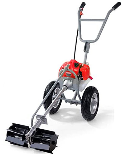 Petrol Garden Tiller, 52CC 4-Stroke Power Rotavator for Efficient Lawn Digging and Weed Control
