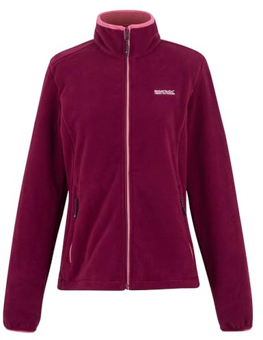 Regatta Donna Floreo IV con zip integrale pile antipilling Winter giacca caldo top Layer