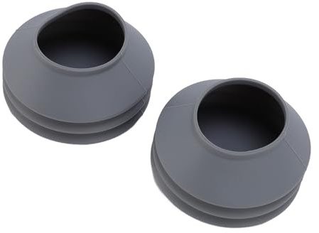 OVAQUIXI Hochkompatibler Silikon-Retentionsbalg Reduziert die Retention von Kaffeemehl für die Niche Zero Kaffeemühle, 2 Stück