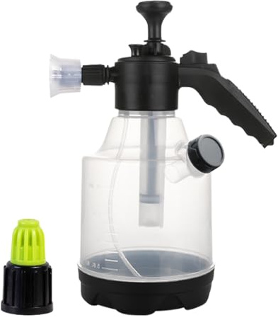 Botella De Spray Para Lavado De Coches - 3 Litros Pulverizador Manual De Espuma a Presión | Botella para Limpieza,Para Limpieza De Coche Jardín Planta Césped Jardinería Exterior Riego Cuidado De Flore